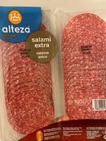 Mängden socker i Salami
