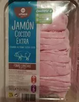Mängden socker i Jamón cocido extra