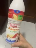 Mängden socker i Yogur líquido con fresa y plátano