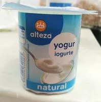 Mängden socker i Yogur natural