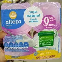 Mängden socker i Yogur natural edulcorado