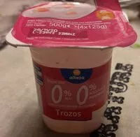 Mängden socker i Yogurt de fresa