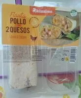Mängden socker i Flauta pollo con 2 quesos
