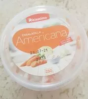 Mängden socker i Ensaladilla americana