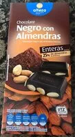 Mängden socker i Chocolate negro con almendras