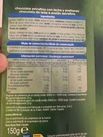 Mängden socker i Milk Chocolate With Hazelnuts