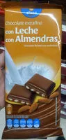 Mängden socker i Chocolate extrafino con leche con almendras
