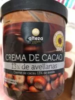 Mängden socker i Crema de cacao