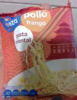 Mängden socker i pasta oriental de pollo