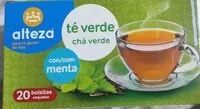Mängden socker i Te verde con menta