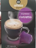 Mängden socker i Espresso ristretto