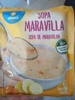 Mängden socker i Sopa maravilla