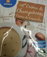 Mängden socker i Crema de champiñones