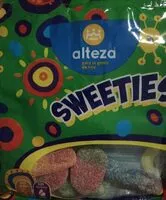 Mängden socker i Sweeties