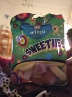 Mängden socker i Sweeties