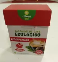 Mängden socker i Café capsulas descafeinado ecológico c