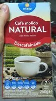 Mängden socker i Café Molido Natural Descafeinado