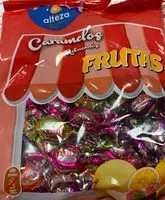 Mängden socker i Caramelos frutas