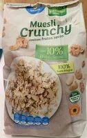 Mängden socker i Muesli crunchy