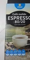 Mängden socker i Café molido espresso