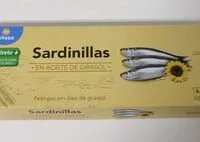 Mängden socker i Sardinillas en Aceite de Girasol