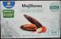 Mängden socker i Mejillones en salsa vieira