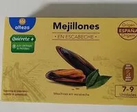 Mängden socker i Mejillones en escabeche