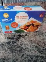 Mängden socker i Mejillones en escabeche