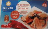 Mängden socker i Mejillones en escabeche picantes