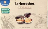 Mängden socker i Berberechos al natural