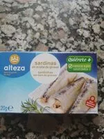 Mängden socker i Sardinas en lata