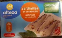 Mängden socker i Sardinillas en escabeche
