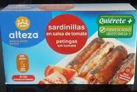 Mängden socker i Sardinillas en salsa de tomate