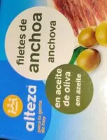 Mängden socker i Filetes de anchoa en aceite de oliva