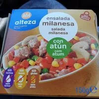 Mängden socker i Ensalada milanesa con atún