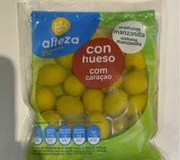 Mängden socker i Aceitunas manzanilla con hueso