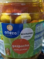 Mängden socker i Aceitunas gazpacha