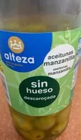 Mängden socker i Aceitunas Sin hueso manzanilla