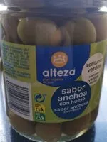 Mängden socker i Aceitunas sabor anchoa con hueso
