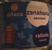 Mängden socker i Zanahoria rallada