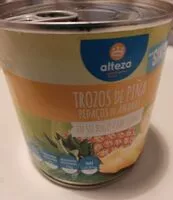 Mängden socker i Trozos de piña