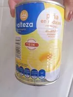 Mängden socker i Piña en rodajas