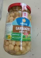 Mängden socker i Garbanzos