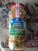 Mängden socker i Garbanzos con verduras