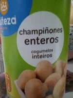 Mängden socker i Champiñones enteros