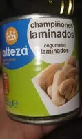 Mängden socker i Champiñones laminados