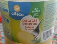 Mängden socker i Patatas enteras