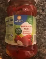 Mängden socker i Pimientos rojos