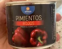 Mängden socker i Pimientos rojos