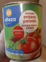 Mängden socker i Tomate entero pelado